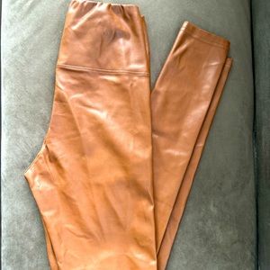 Aritzia vegan leather leggings